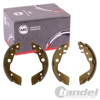 A.B.S. Bremsbacken Satz Ø 180Mm Trommelbremse Passend FüR Honda Jazz |