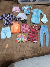 Barbie and Ken Clothes Lot of 12 And Barbie B...