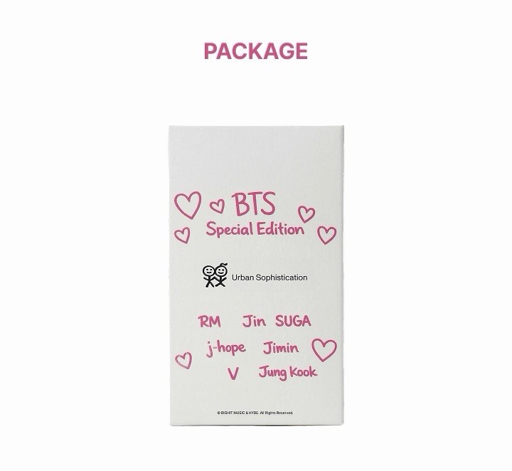 BTS Forever x Urban Sophistication iPhone Case Fuchsia Limited