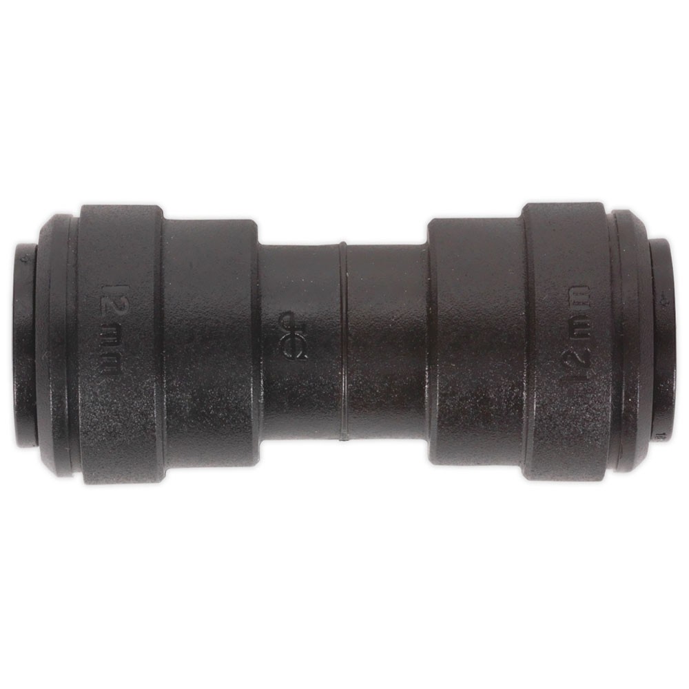 Sealey Straight Coupling 12mm Pack of 5