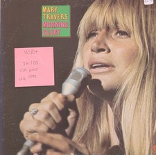 Mary Travers Morning Glory Vinyl Record LP VG/G+ BS2609 1972