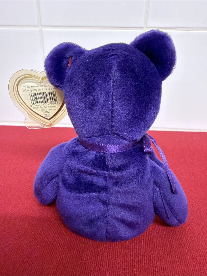 Ty Beanie Baby Bear Princess Diana 1997 Retired With Tag NM -GT39 - Image 3 of 4