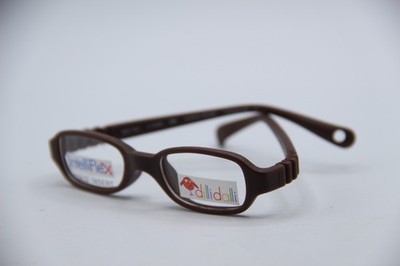 NEW DILLI DALLI INTELLIFLEX CUTIE PIE EGGPLANT AUTHENTIC EYEGLASSES 38-14