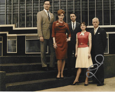 * JOHN SLATTERY * signed 8x10 photo * MAD MEN * COA *