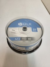 HP 20pk 52x 700 MB / 80 Mins CD-R-20 Pk - Spindle Blank CDs