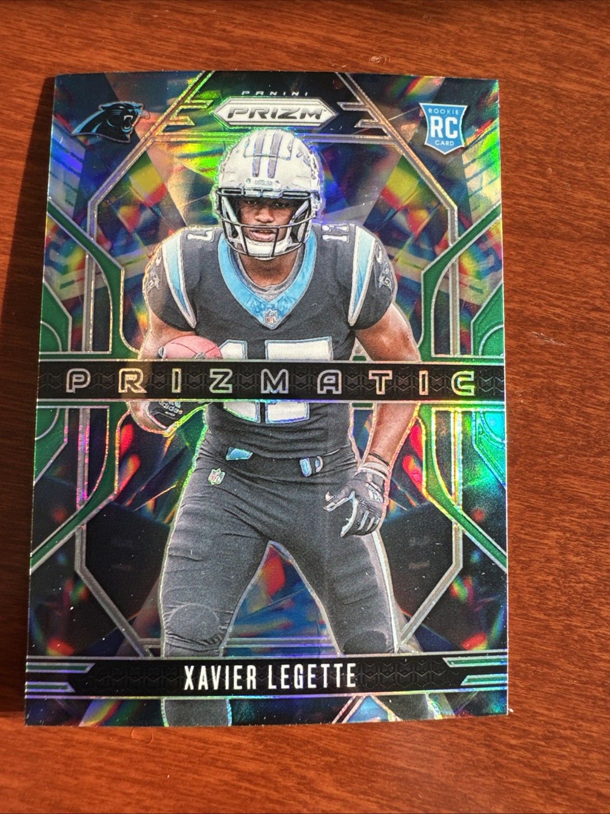 2024 Panini Prizm - Prizmatic Xavier Legette #16 No Huddle Prizm (RC)
