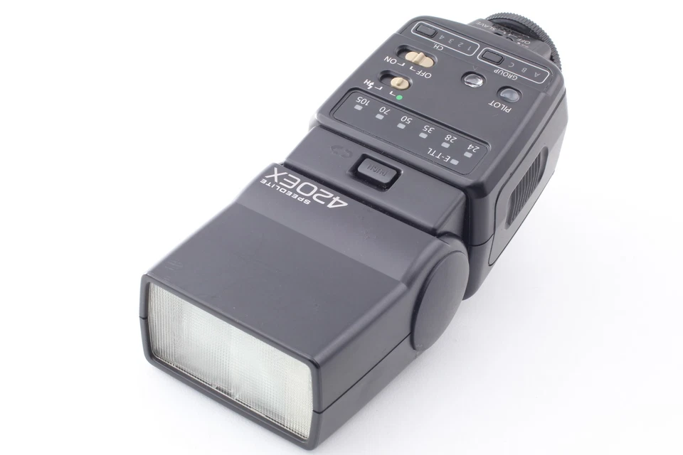 All Works [ Exc+5 ] Canon Speedlite 420EX E-TTL Flash for EOS From JAPAN - Image 4 of 4