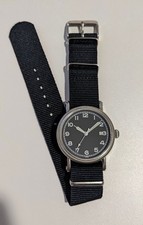 Orologio aviatore militare 38 mm Swiss Made ETA 2804-2 carica manuale