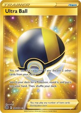 Holofoil Ultra Ball (Secret) - 186/172 - NM - SWSH09: Brilliant Stars on eBay