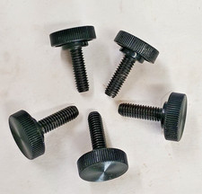 1" Plastic Knob 1" Dia 5/16-18x1 Stud Pk Of 5