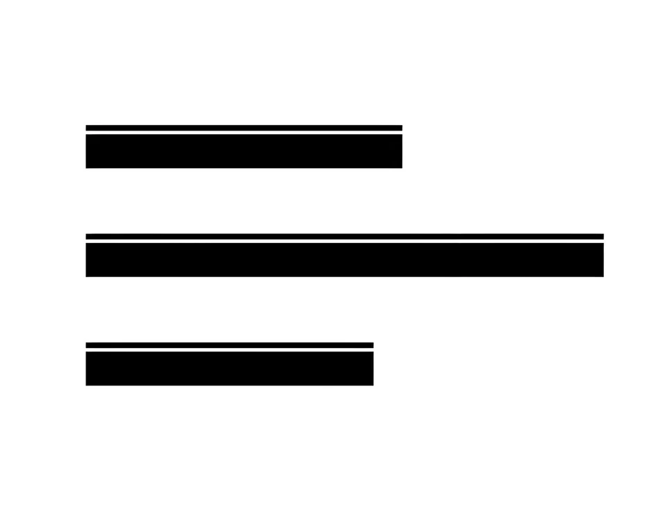 Calcomanía adhesiva gráfica rayas techo capó trasero carreras para Volkswagen Passat CC Foto 4 de 4