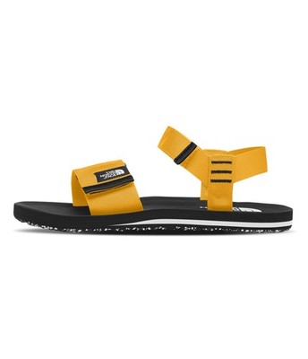 THE NORTH FACE Men's Skeena Sandal, Summit Gold/TNF Black, 7