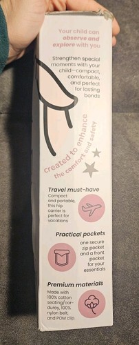 Takami Kid/Toddler Sling Carrier Ergonomic Adjustable Straps - White - Picture 5 of 6