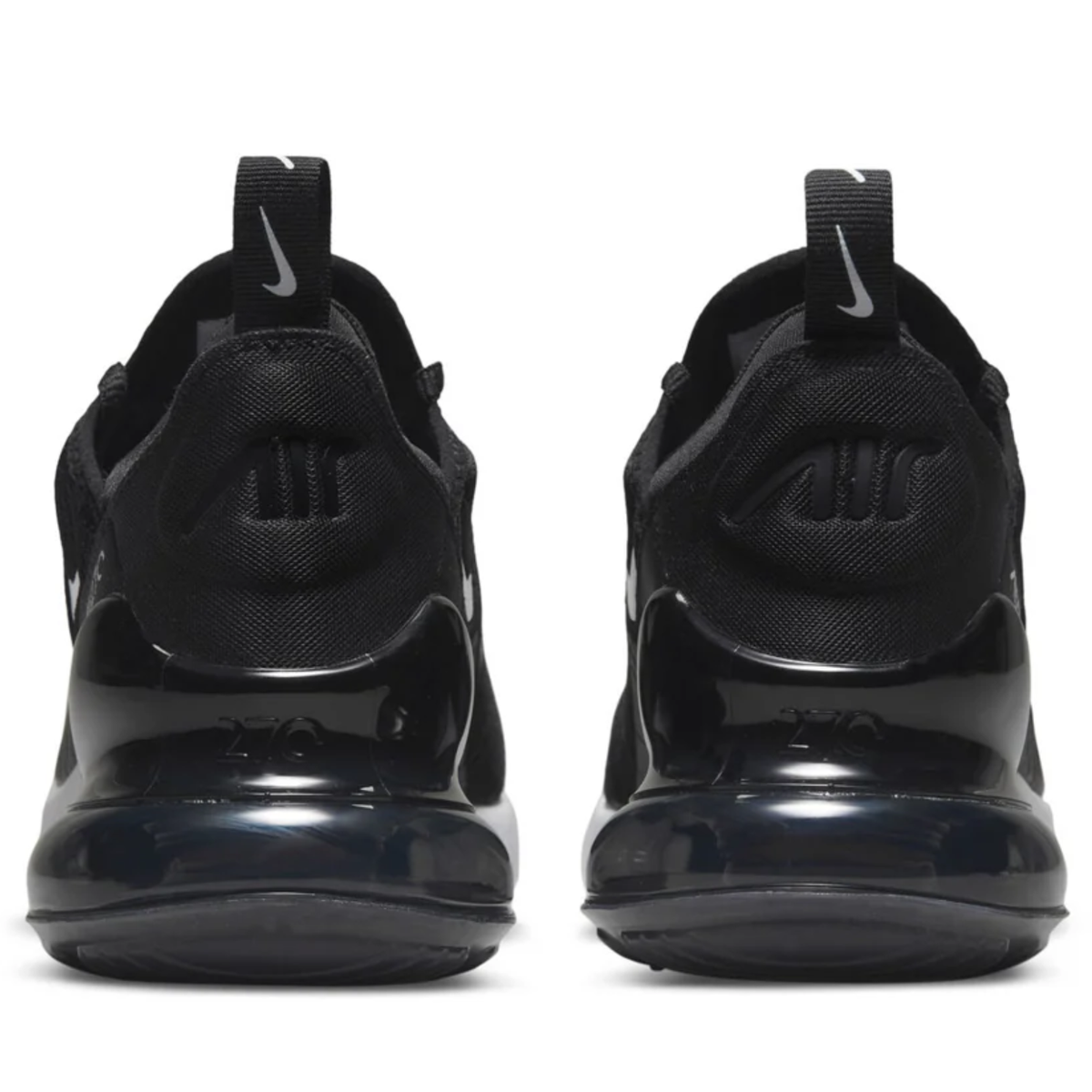 Size 6.5 (GS) - Nike Air Max 270 Low Triple Black - 943345-001 for