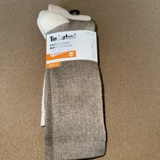 Timberland Women's WOOL Boot Socks 2 Pair - Multi-Color - Size 6.5 - 9.5 - New