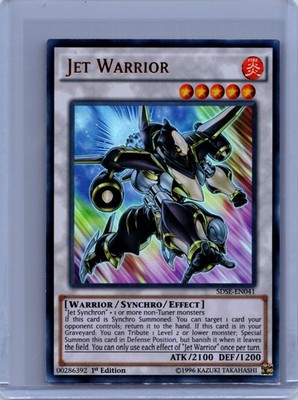 Jet Warrior 1st Edition Ultra Rare Structure Deck: Synchron Extreme SDSE-EN041 L