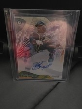 Yoenis Cespedes 2014 Topps Hi Tek Autograph Auto 44/50 Oakland A's