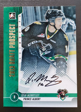 2013 ITG Draft Series Josh Morrissey Draft Prospect Auto Silver #A-JM Jets