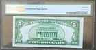 Series 1934 $5 Silver Certificate, FR#1650 AA Block, PMG 64 EPQ — photo 2