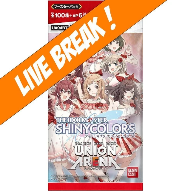 [ Live Break ] Union Arena - The Idolmaster Shiny Colors UA04BT [Japanese] Boost