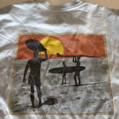 Outerknown Pocket T Shirt (The Endless Summer)  Light Blue Rare Movie Large L