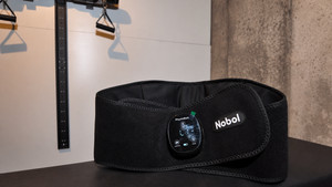 Nobol PhysioBelt Heated Massage Belt – Core Compression Wrap with Heat & V