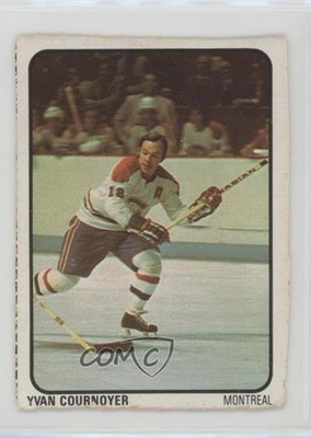 1974-75 Lipton Soup Food Issue Yvan Cournoyer #13 HOF 03wm
