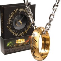 Herr Der Ringe - Der Eine Ring the Noble Collection Merchandise Ring An Kette