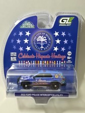 Greenlight 1/64th scale Miami, FL Police 2022 Ford PI Utility Hispanic Heritage
