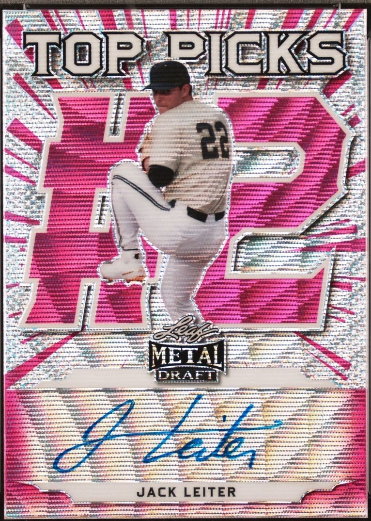 2021 Leaf Metal Draft - Jack Leiter #TP-JL1 for sale | eBay