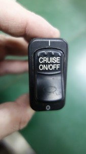 PETERBILT ROCKER SWITCH, DASH, 16-07418-5G8EEF2A11 CRUISE ON / OFF