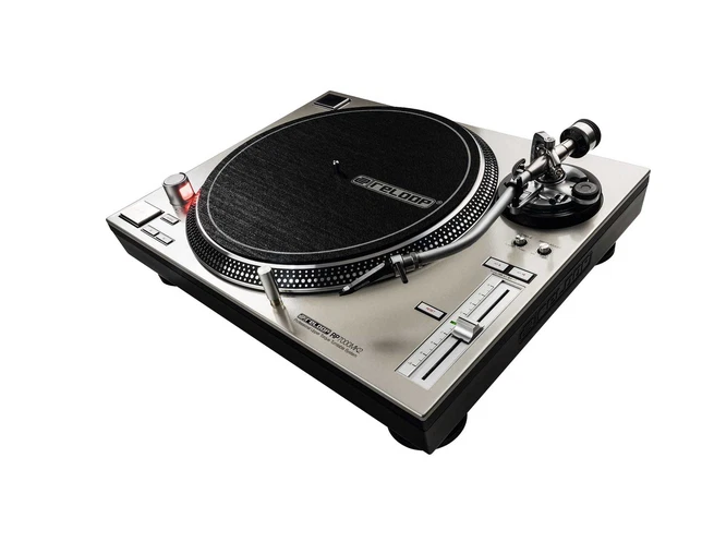 Reloop RP-7000-MK2-SLV Direct Drive High Torque Turntable (Silver) - Image 2 of 4