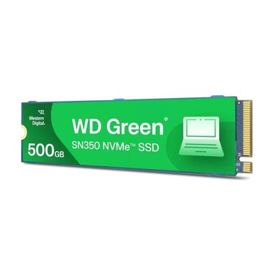 Western Digital WD Green SN350 500GB M.2 NVMe Interne SSD (WDS500G2G0C-00CDH0)
