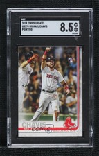 2019 Topps Update Photo Variation SP (Pointing) Michael Chavis SGC 8.5 0c9g