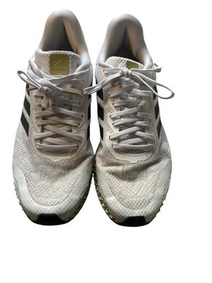 adidas 4D Runner 1.0 EG6264 Footwear White Black Gold Men s size 9.5