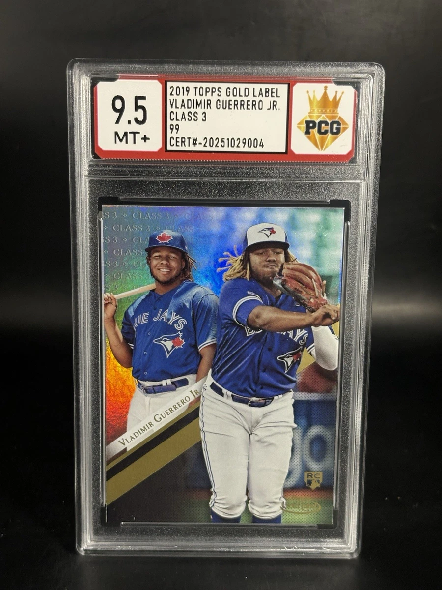 BGS 9 Mint- 2019 Topps Gold Label Class 3 Blue Vladimir Guerrero 