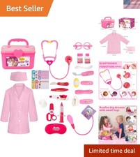 Doctor Kit for Toddlers 3 4 5 Old, Kids Doctor Play Set for Girls Boys Toy, ...