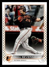 Pedro Severino  2022 Topps Gold Star SP #72 Baltimore Orioles *031