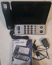 CapTel 2400IBT Ultratec Captioned Hearing Impaired Touch Screen Telephone Tested