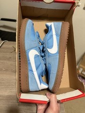 Size 7Y / 8.5 womens - Nike GS Field General University Blue Gum Medium Brown