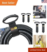 22-Inch Hook and Loop Carrying Straps 2-Pack - Perfect for Garden and Pool Hoses