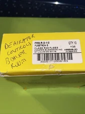 Bussman FRS-R-2-1/2 Fusetron RK5 Dual Element Time Delay 600Vac New NOS Lot of 6