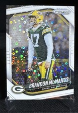 2025 Panini Prizm #290 Brandon McManus White Disco Green Bay Packers