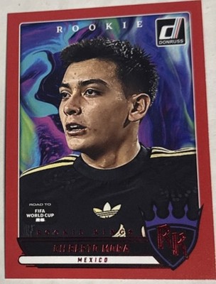 2025 Donruss Red Rookie Kings Gilberto Mora #10 Mexico Road to Fifa World Cup