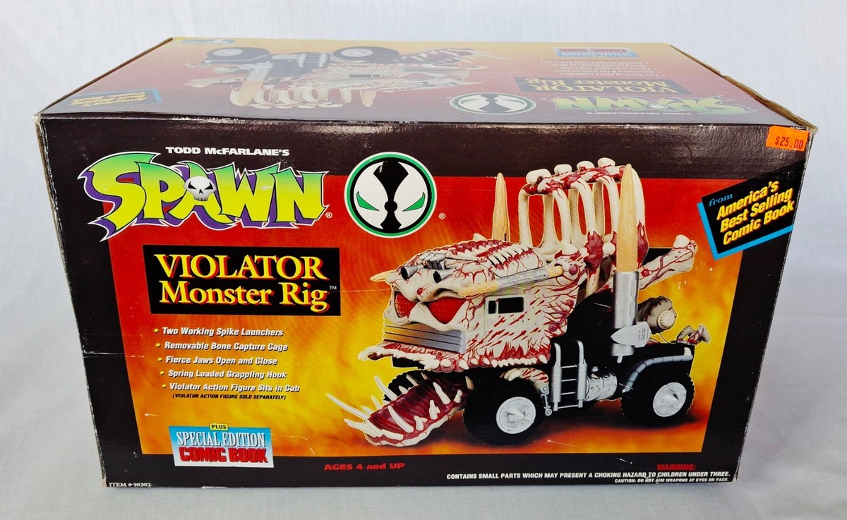 Violator Monster Rig Action Vehicle Todd McFarlane Toys 1994 w