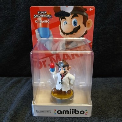 Nintendo Dr Mario Amiibo Super Smash Bros Brand New Factory Sealed