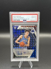 2022-23 Panini Select - Rookie Jersey Autographs Chet Holmgren #RJA-CHG Blue...