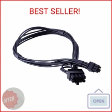 JacobsParts PCI Express Mini 6-pin to 8-pin PCI-e Video Card Power Cable for App