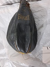 Vintage Everlast Gyro‑Balanced Leather Speed Bag #4202 – Small Size – USA Made