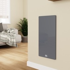 EIGH8TBVW - Designer Infrared Glass Heater / Bathroom Towel Heater with Smart Ap
